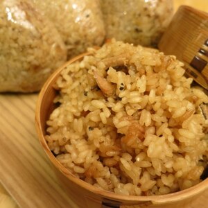 鰯（いわし）缶を使った【簡単】炊き込みご飯　☆